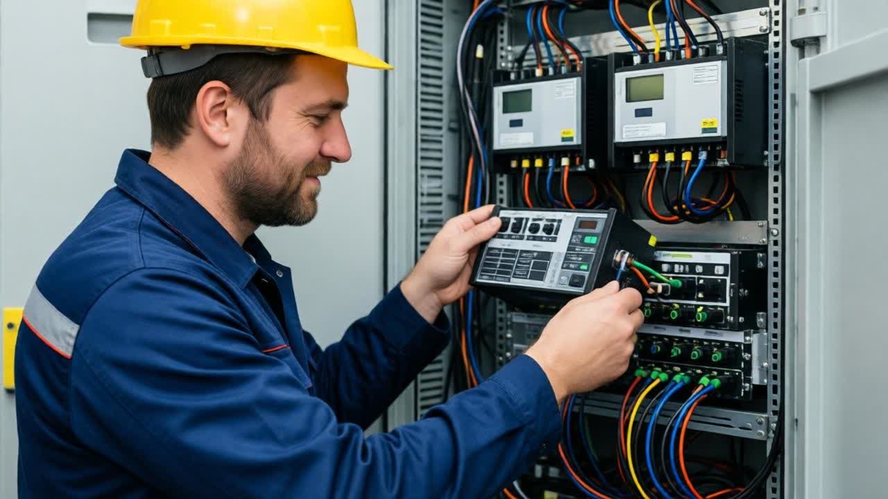 Instalación UPS industrial